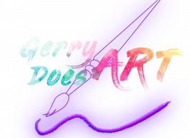 Gerry does Art Logo - Link. Führt zum Kunstbereich.